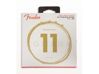 Fender Jogo de Cordas 011 Bronze Guitarra Acústica 880CL Coated 011052 Fender Jogo de Cordas 011 Bronze Guitarra Acústica 880CL Coated 011052